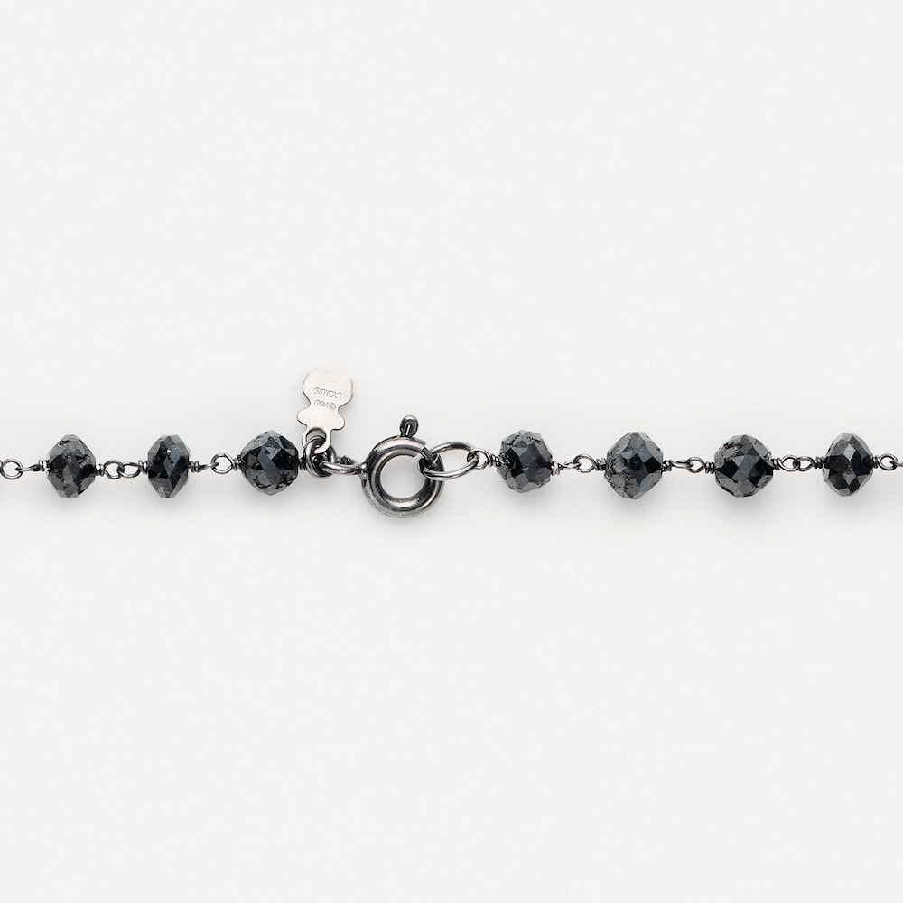 Collar de oro blanco y diamantes black TOUS ATELIER