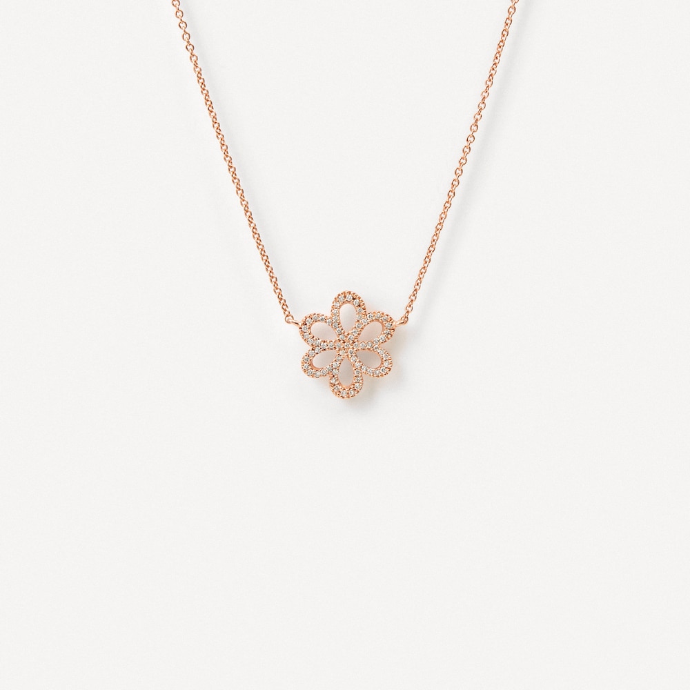 Naszyjnik z r&oacute;żowego złota z diamentami TOUS ATELIER