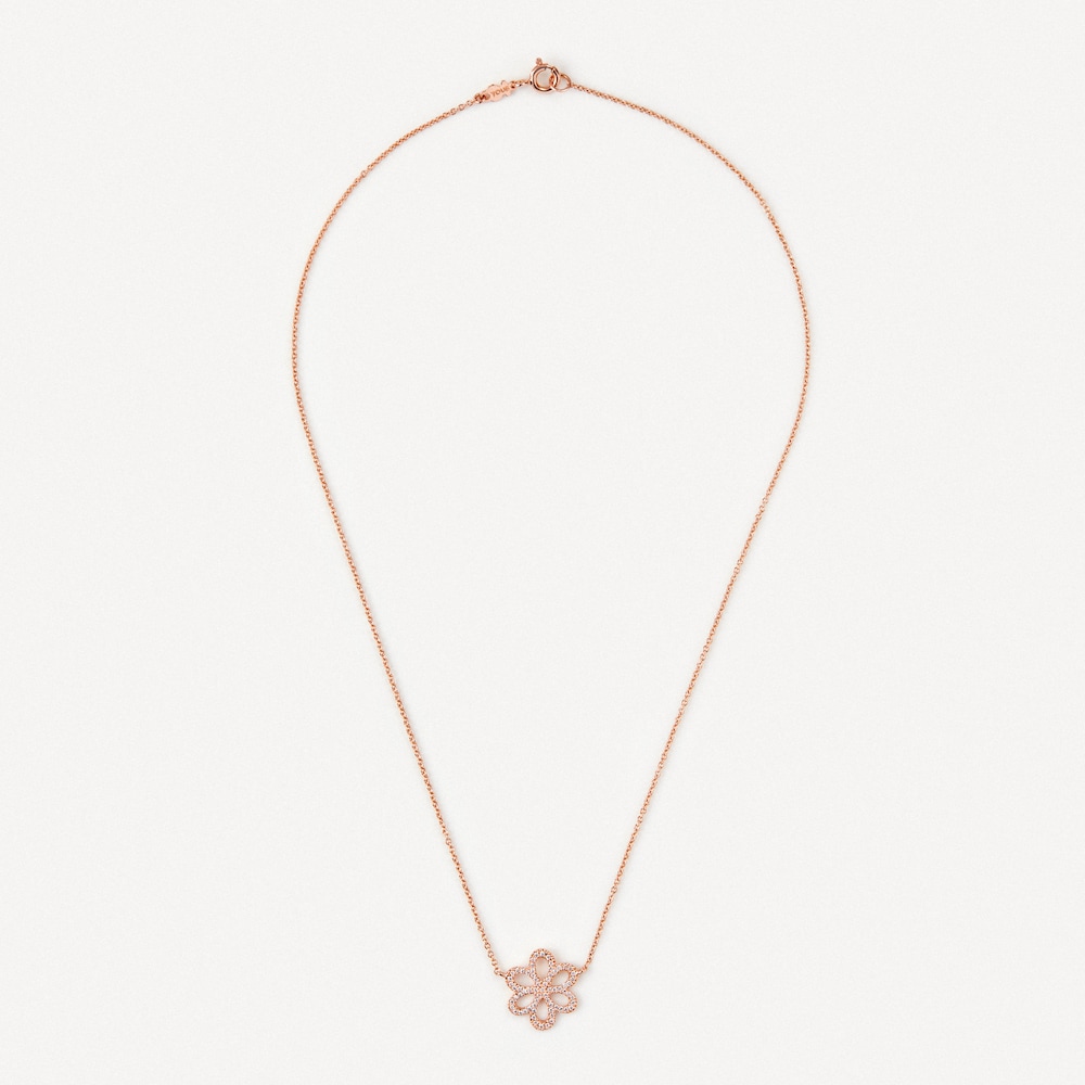 Naszyjnik z r&oacute;żowego złota z diamentami TOUS ATELIER