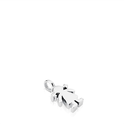 Silver Sweet Dolls girl Pendant