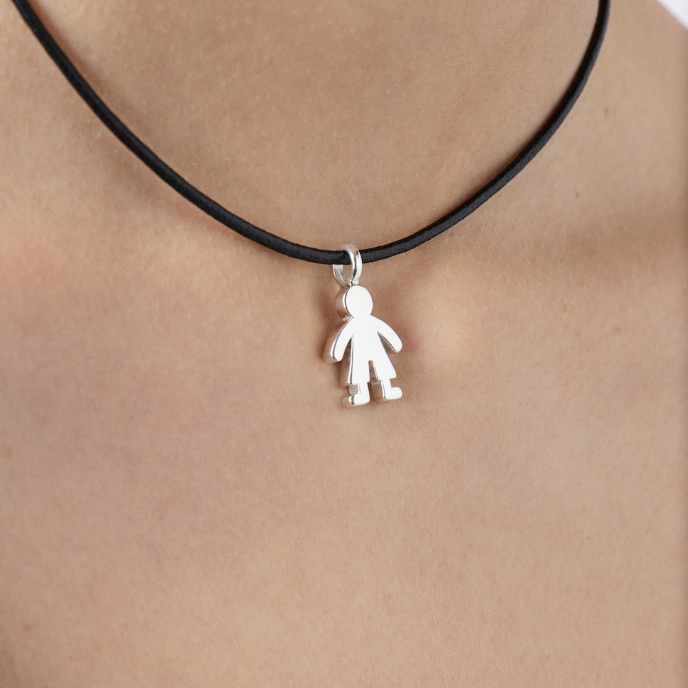 Dije ni&ntilde;o de plata Sweet Dolls