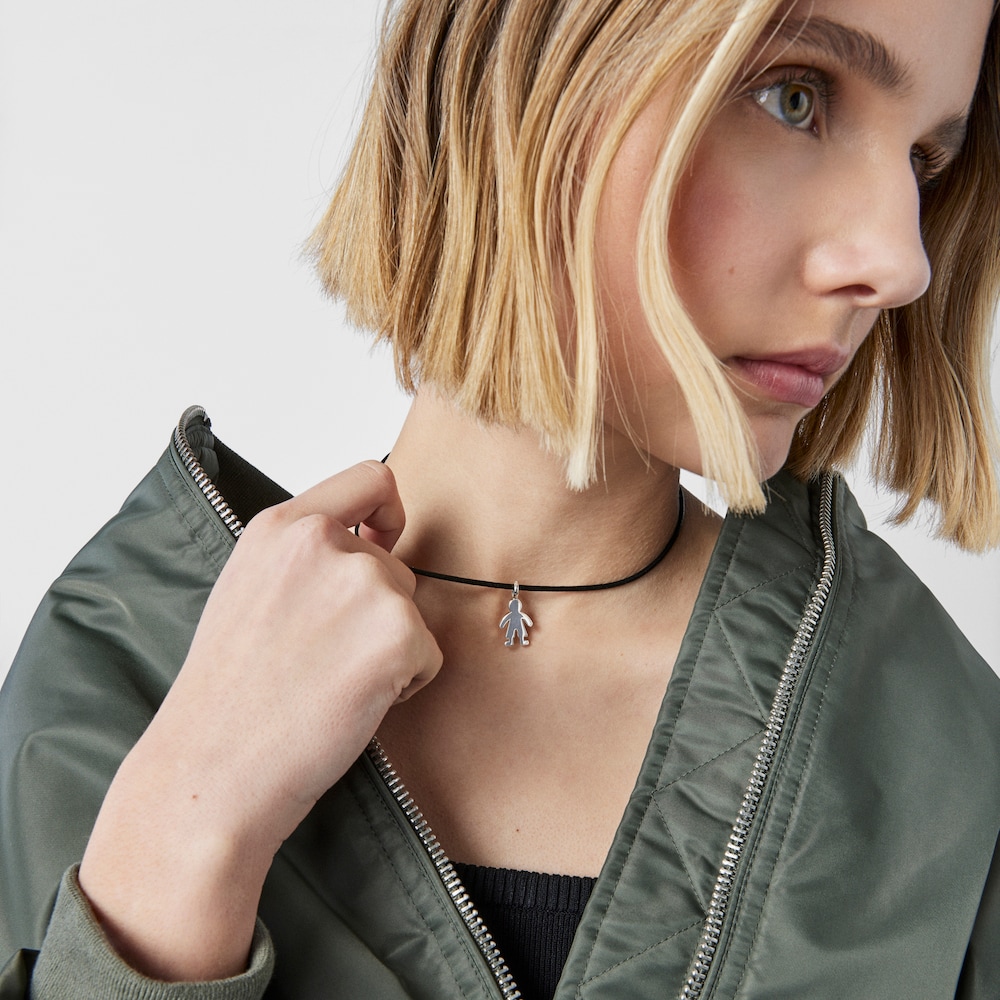 Dije ni&ntilde;o de plata Sweet Dolls