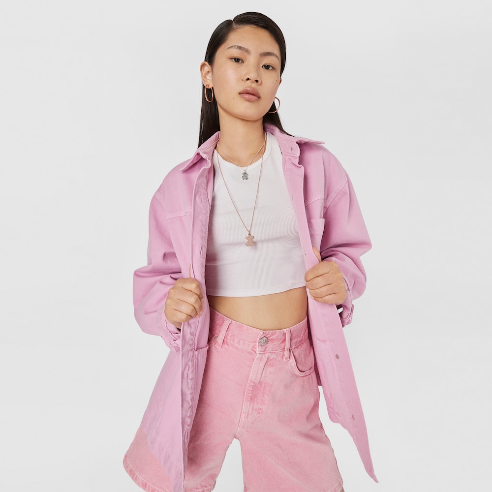 Colgante peque&ntilde;o oso de plata Sweet Dolls