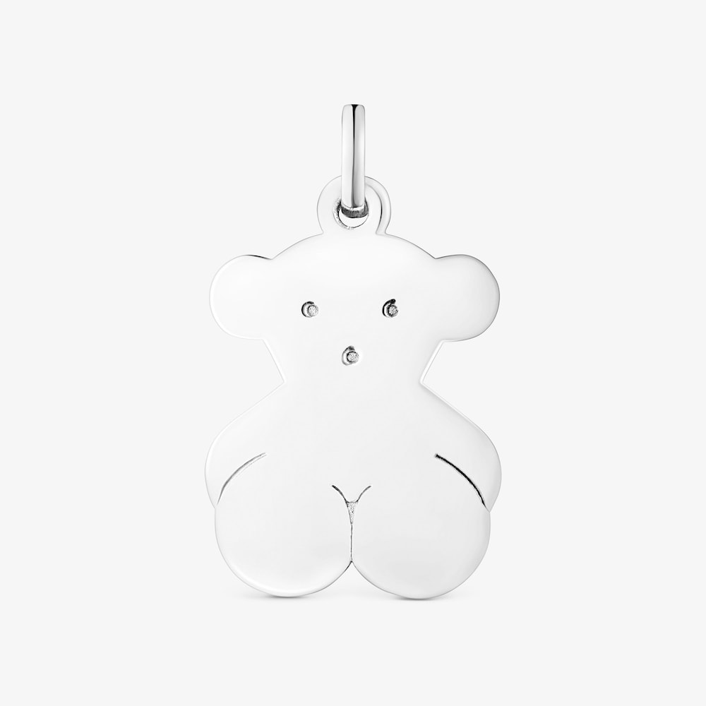 Dije mediano Sweet Dolls oso de plata