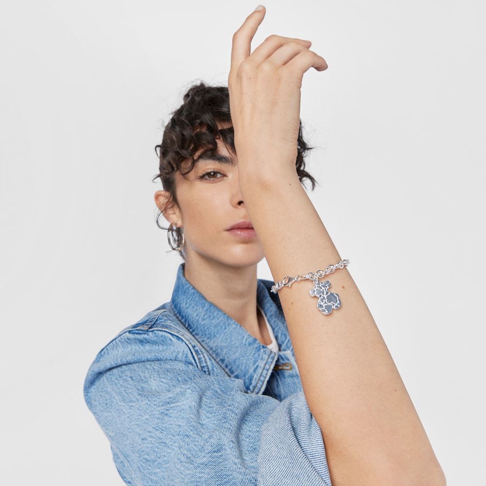 Pulsera rolo de plata Sweet Dolls