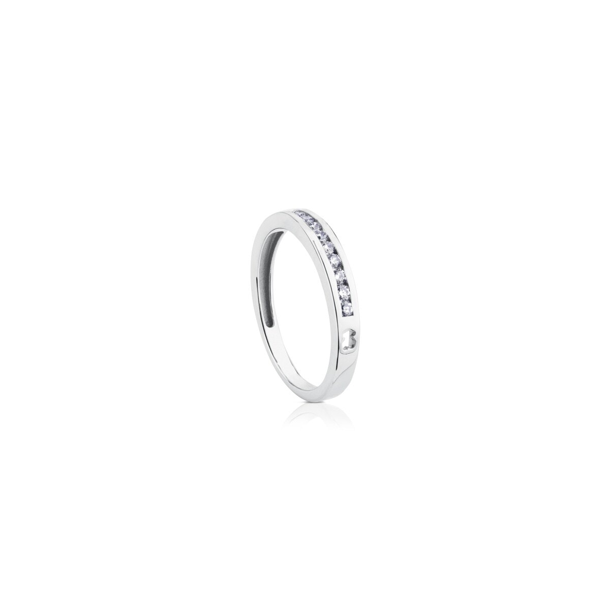 Anillo de oro blanco con diamantes Les Classiques
