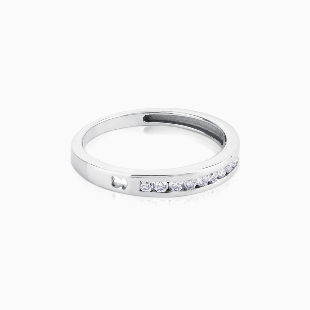 18K white gold Les Classiques Ring with Diamond