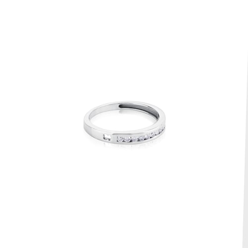 White Gold Les Classiques Ring with Diamond