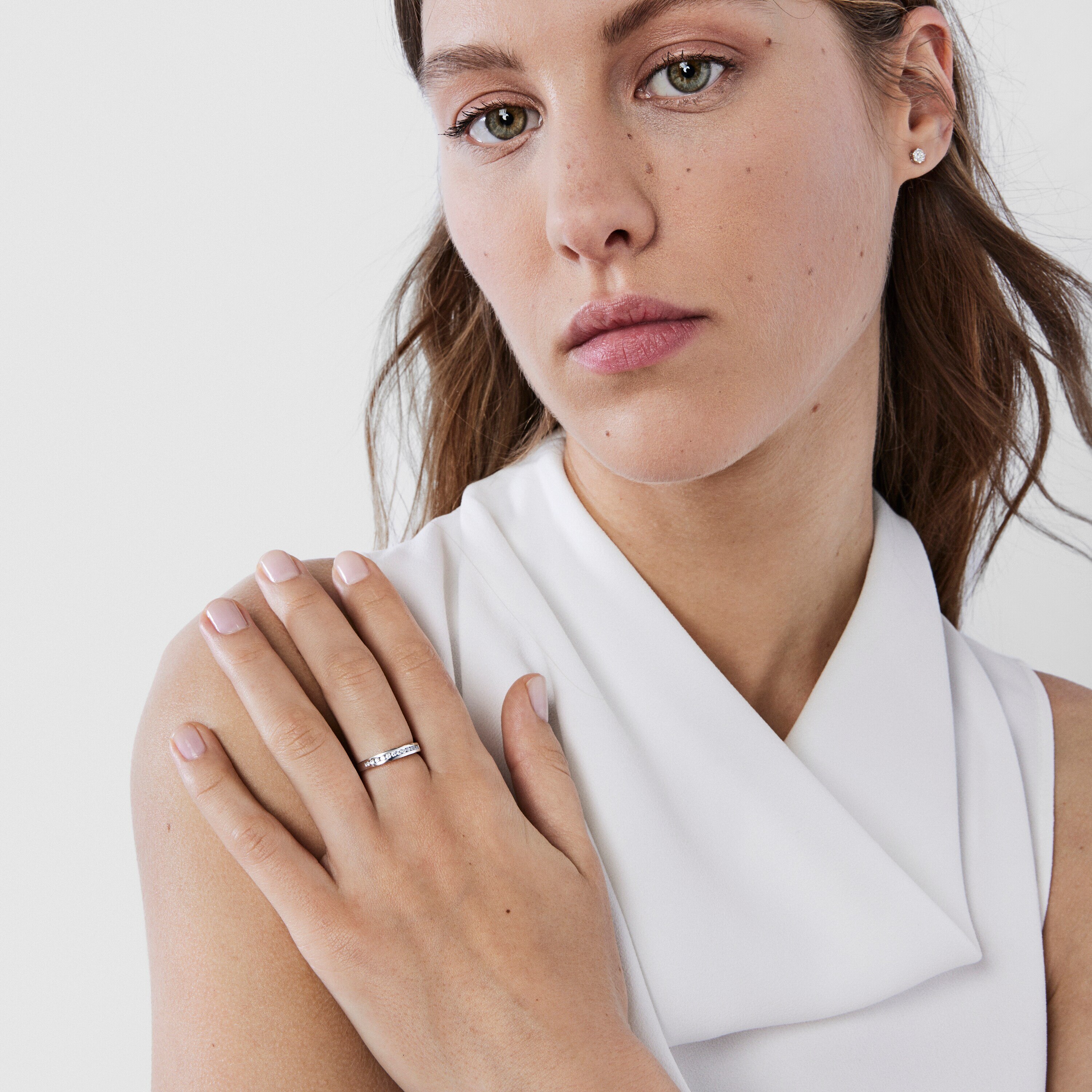 【les bon bon】delight ring white gold White Gold Les Classiques Ring with Diamond | TOUS