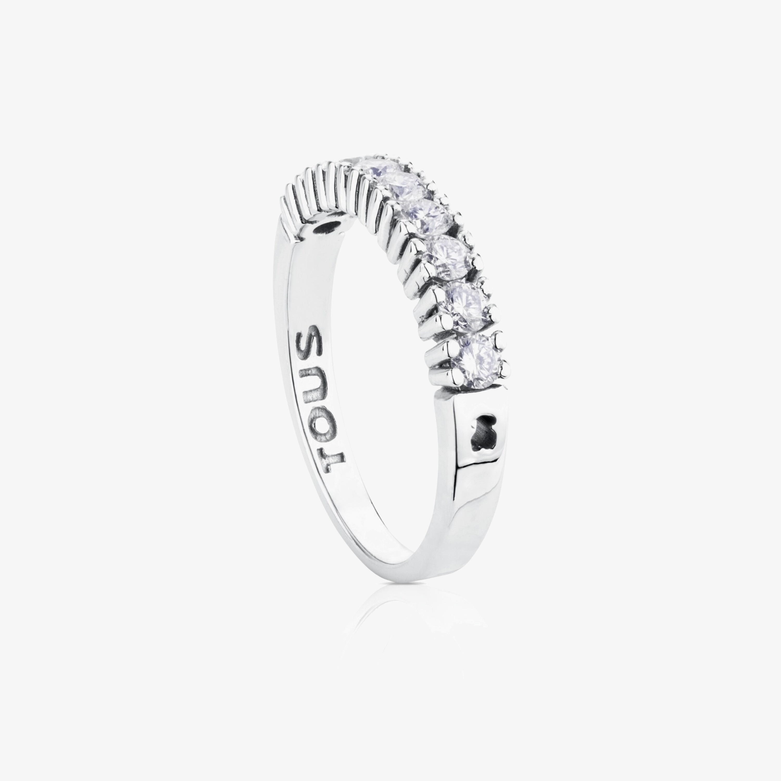 18K white gold Les Classiques Ring with Diamond