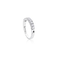 White Gold Les Classiques Ring with Diamond 0,47ct