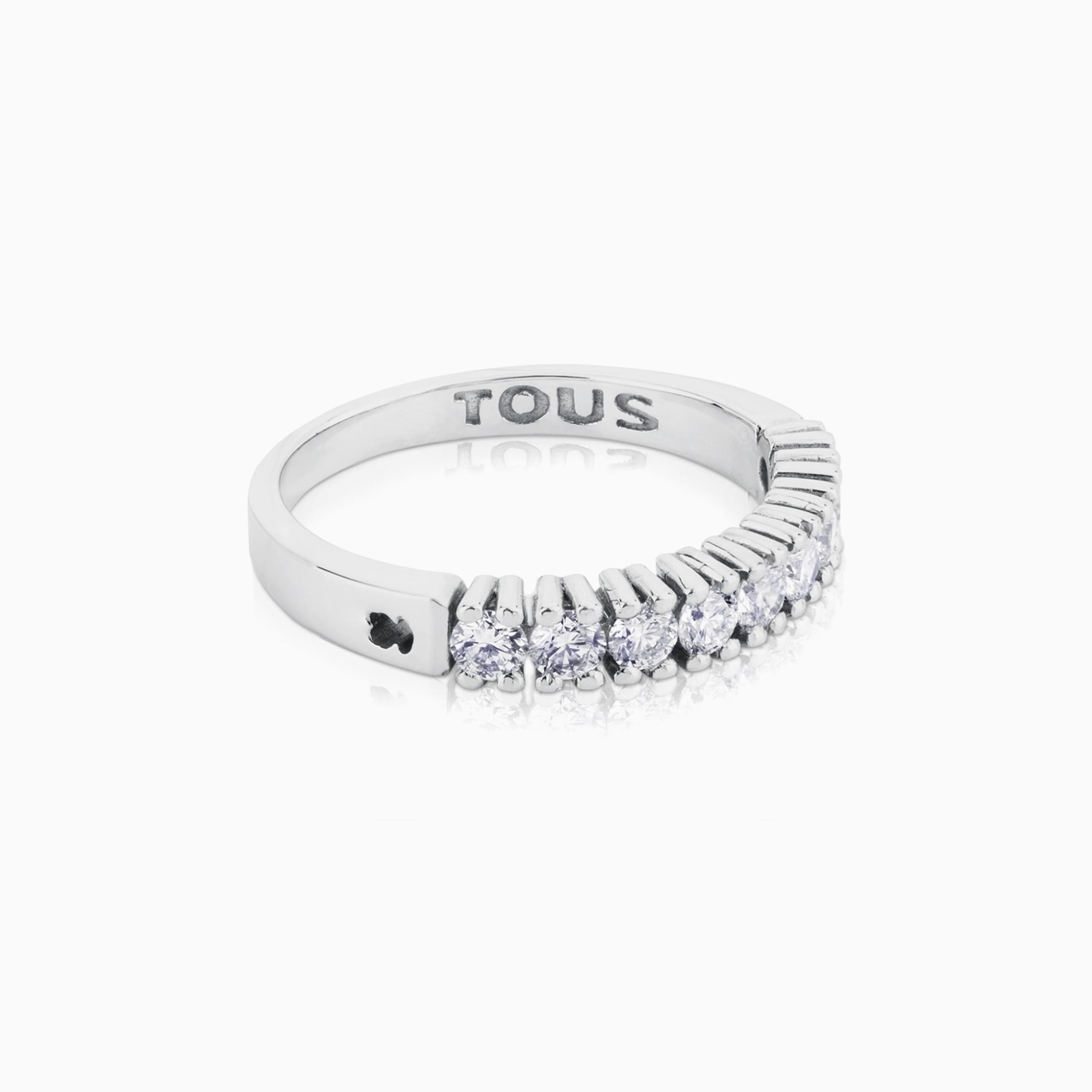 18K white gold Les Classiques Ring with Diamond