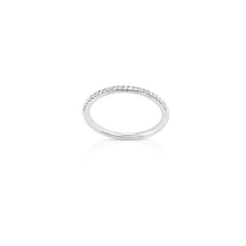 White Gold Les Classiques Ring with Diamond