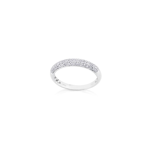 White Gold Les Classiques Ring with Diamond