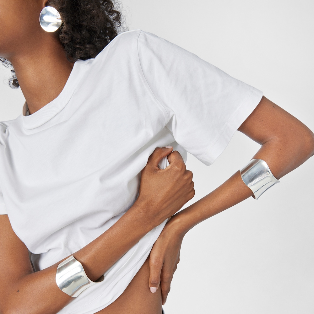 Pulsera de plata Nenufar