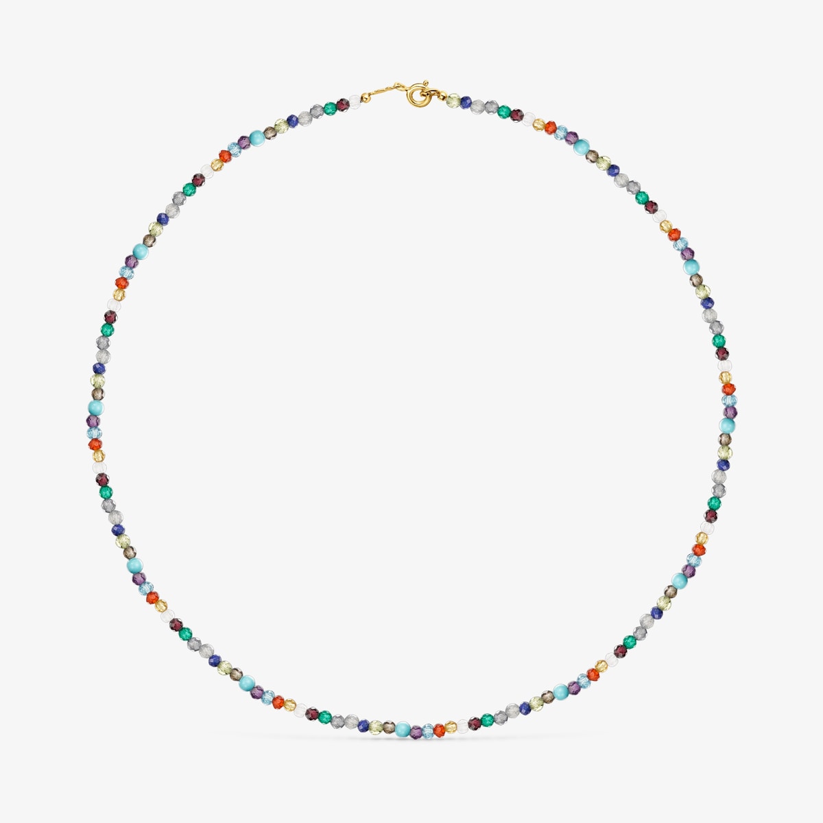 Tous - Gargantilla Con Baño De Oro 18 Kt Sobre Plata Y Gemas Tous Good Vibes - Multi