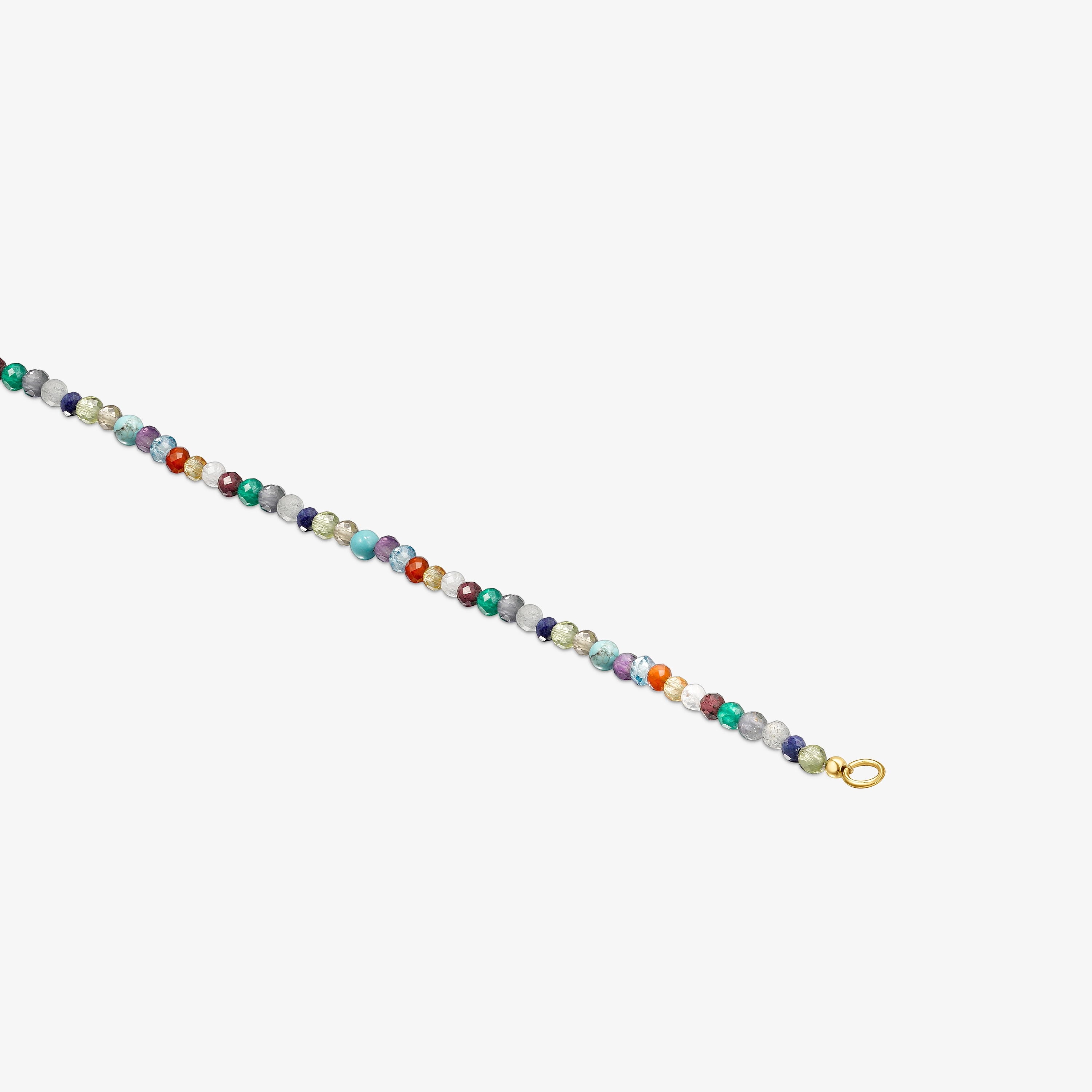 18K gold vermeil TOUS Good Vibes Choker with Gemstones