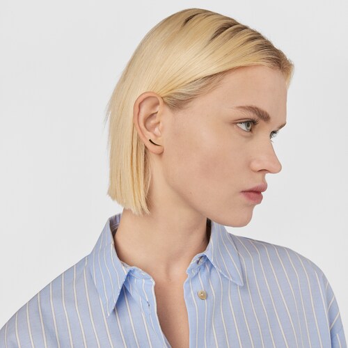 Boucles d&rsquo;oreilles TOUS Good Vibes corne en Argent Vermeil