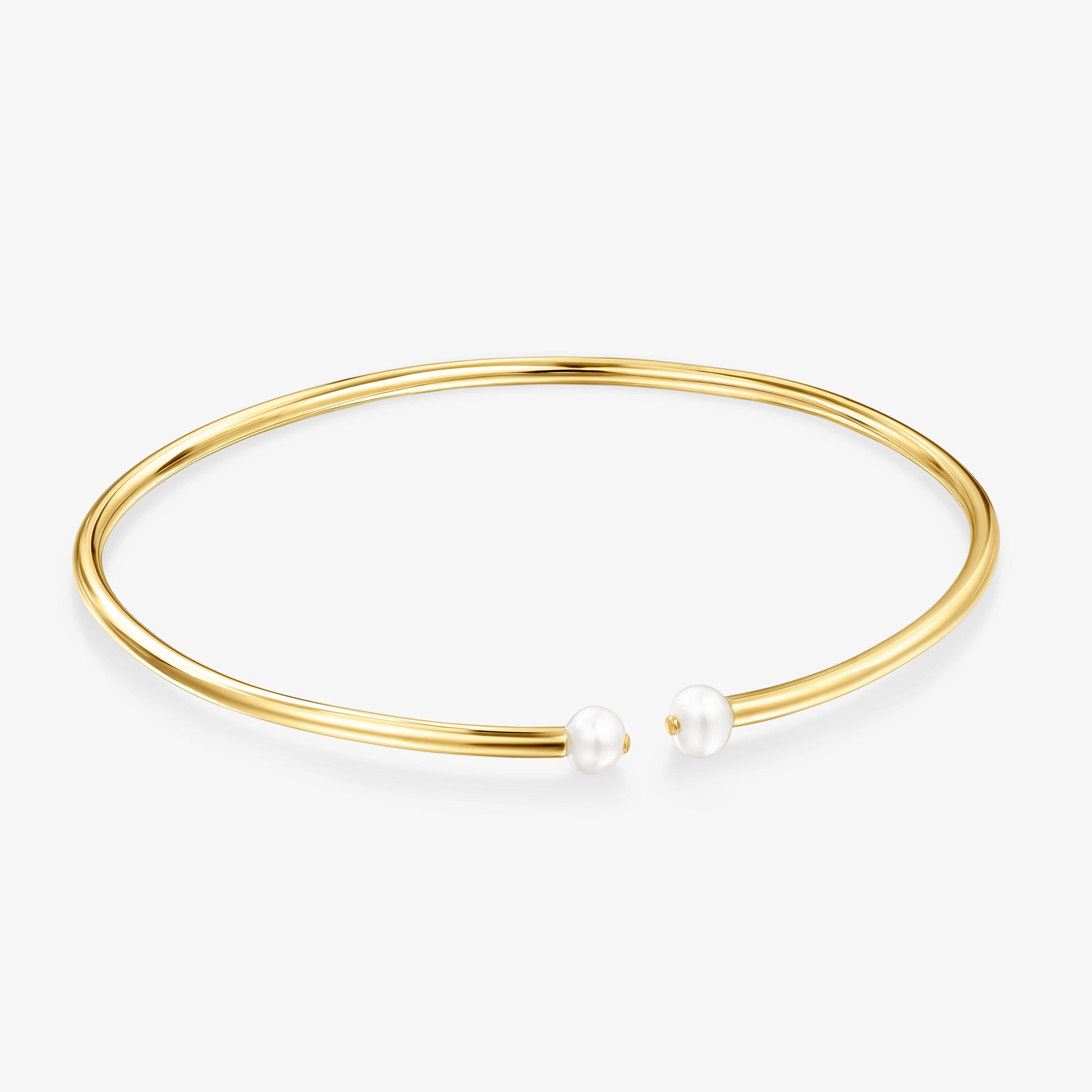 Batala Bracelet in Silver Vermeil with Pearl