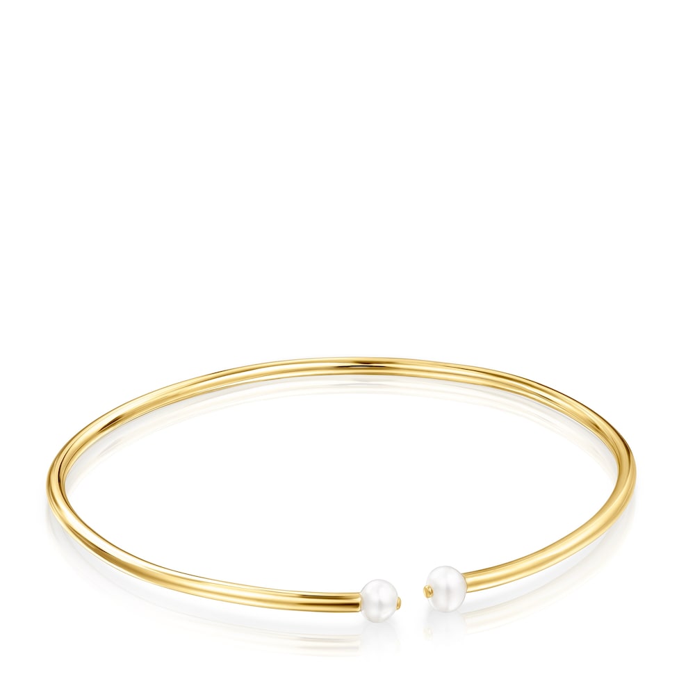 Batala Bracelet in Silver Vermeil with Pearl