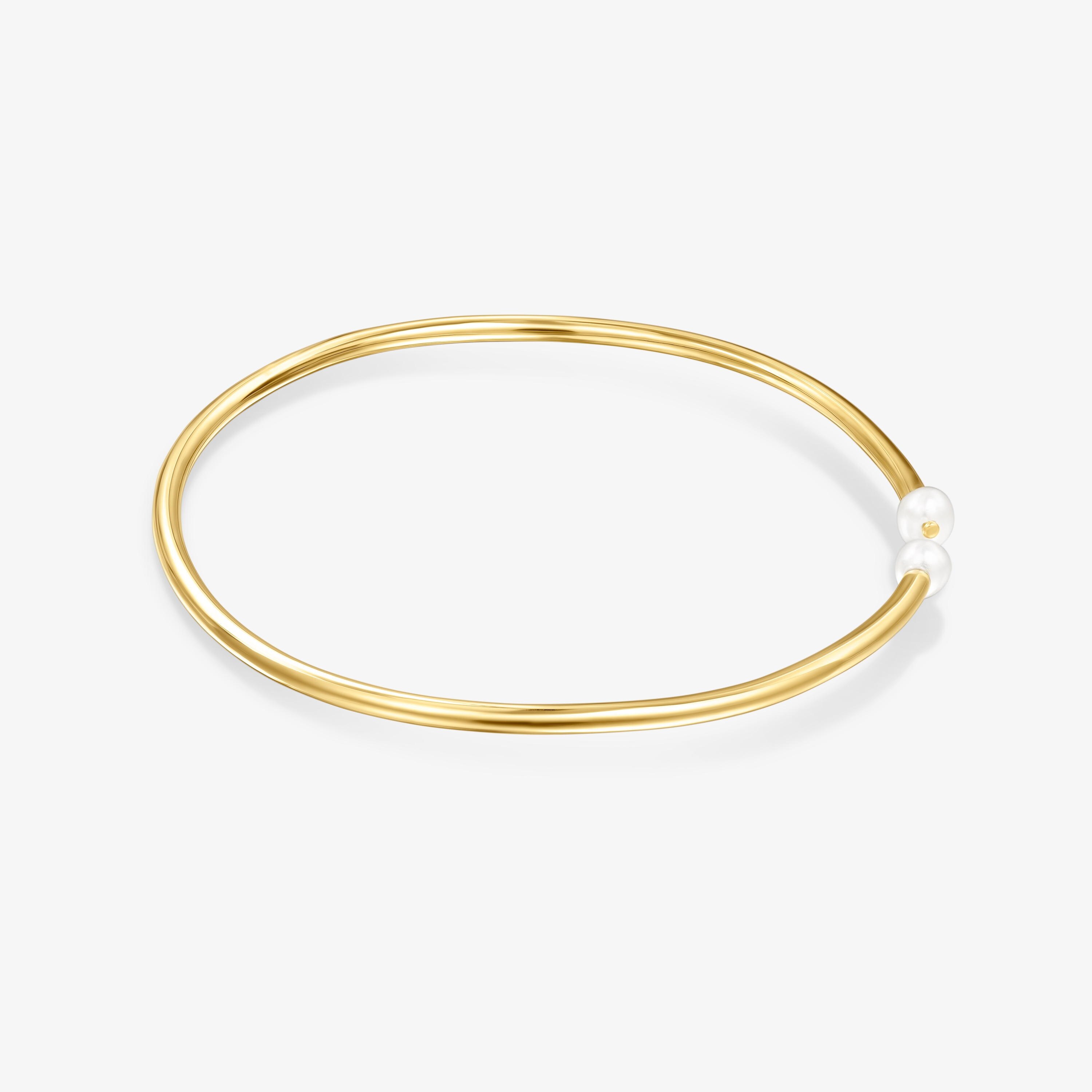 Batala Bracelet in Silver Vermeil with Pearl