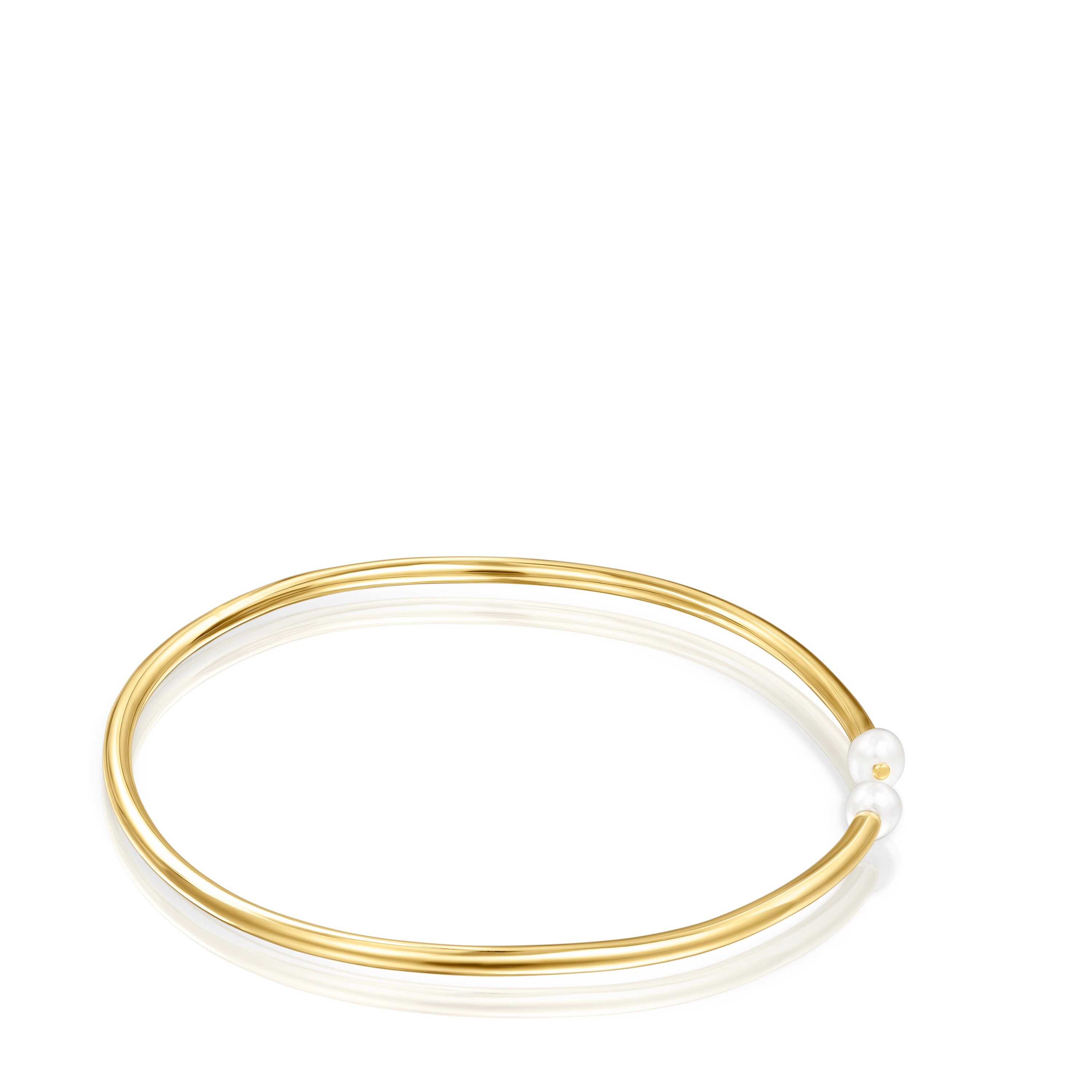 Batala Bracelet in Silver Vermeil with Pearl