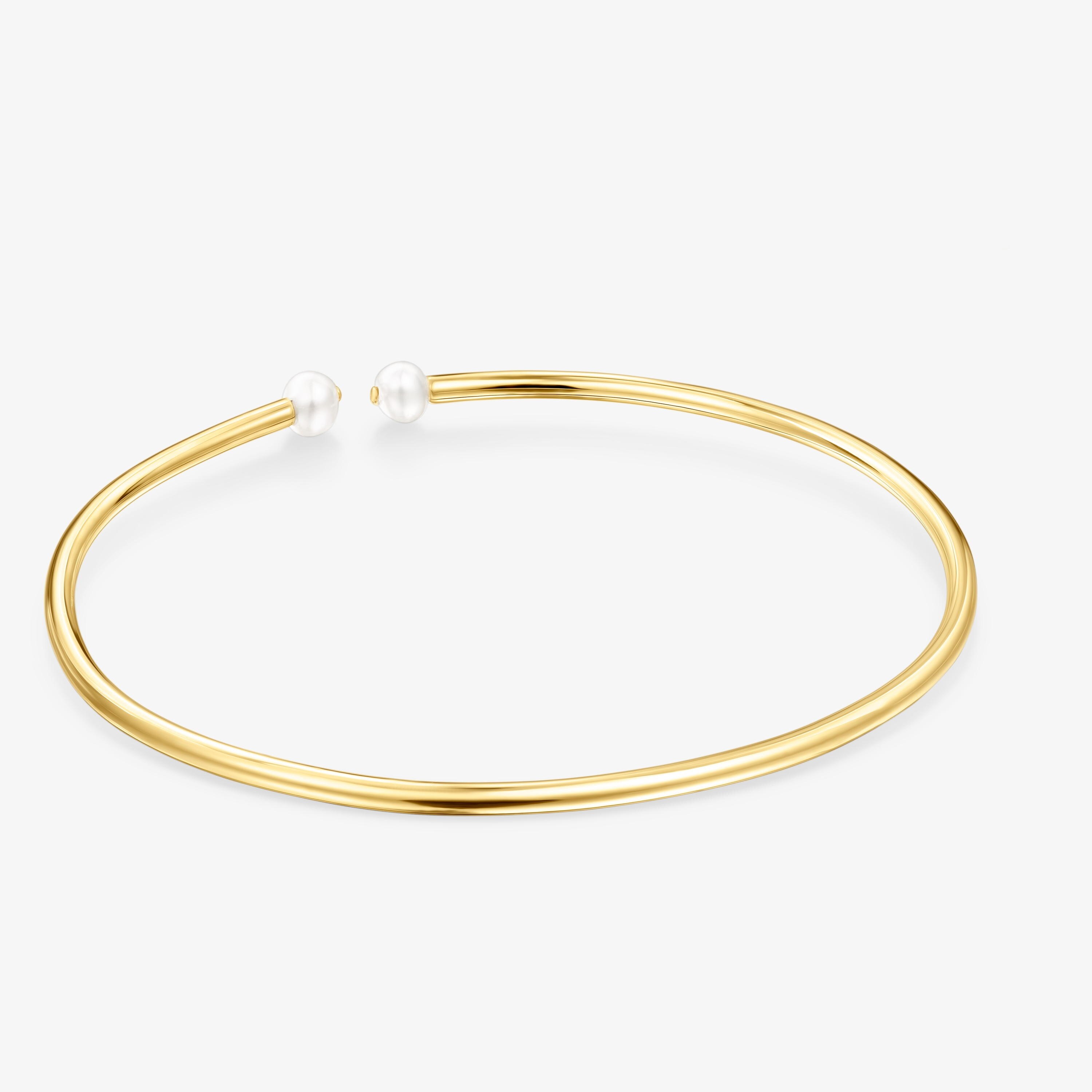 Batala Bracelet in Silver Vermeil with Pearl
