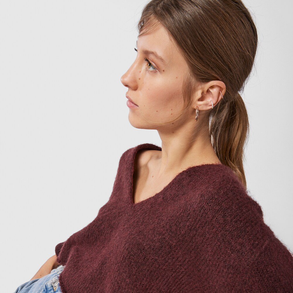 Pack Earcuff Braid de Plata y Plata ba&ntilde;o de oro rosa 18 kt sobre plata