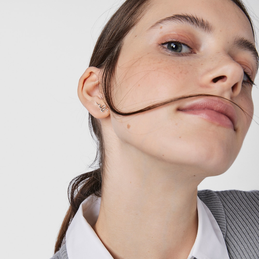 Tous Fragile Nature &ndash; N&aacute;u&scaron;nice ze stř&iacute;bra s motivem hada