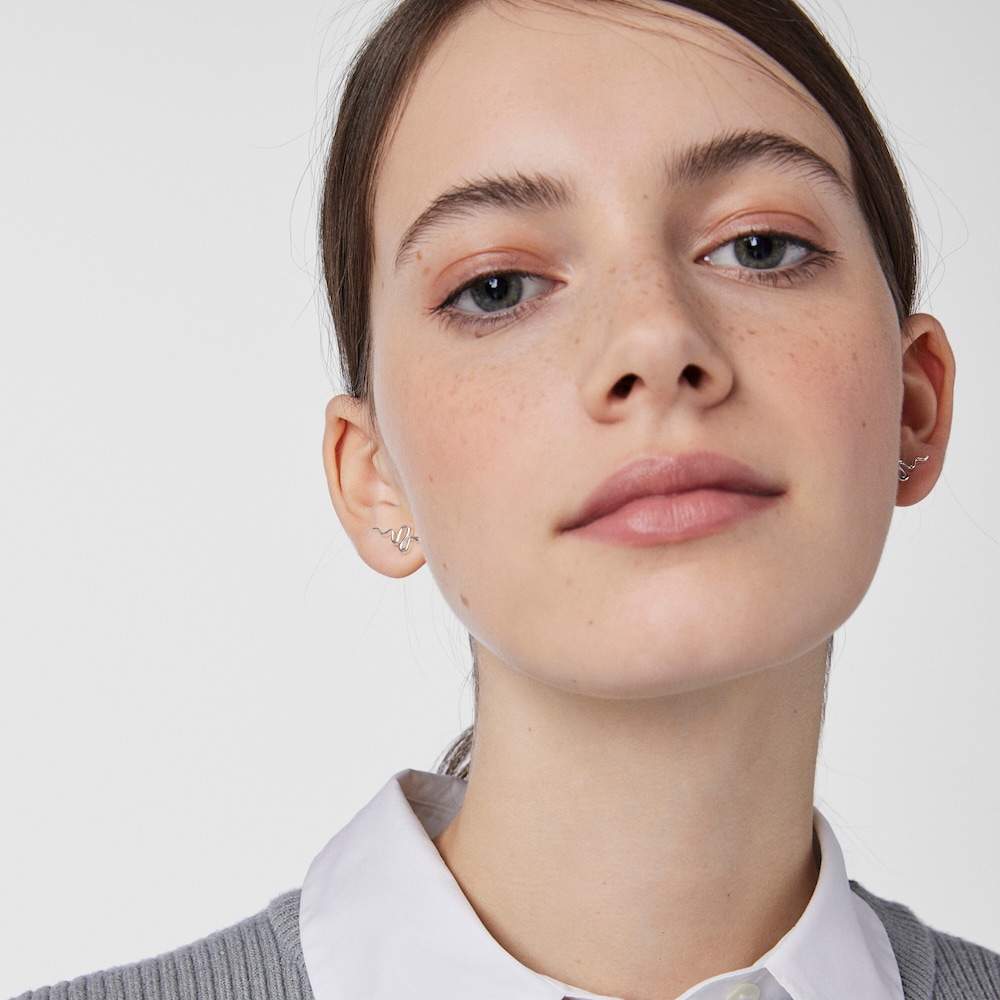 Tous Fragile Nature &ndash; N&aacute;u&scaron;nice ze stř&iacute;bra s motivem hada