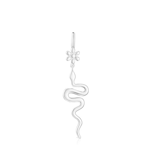 Colgante serpiente de plata Fragile Nature