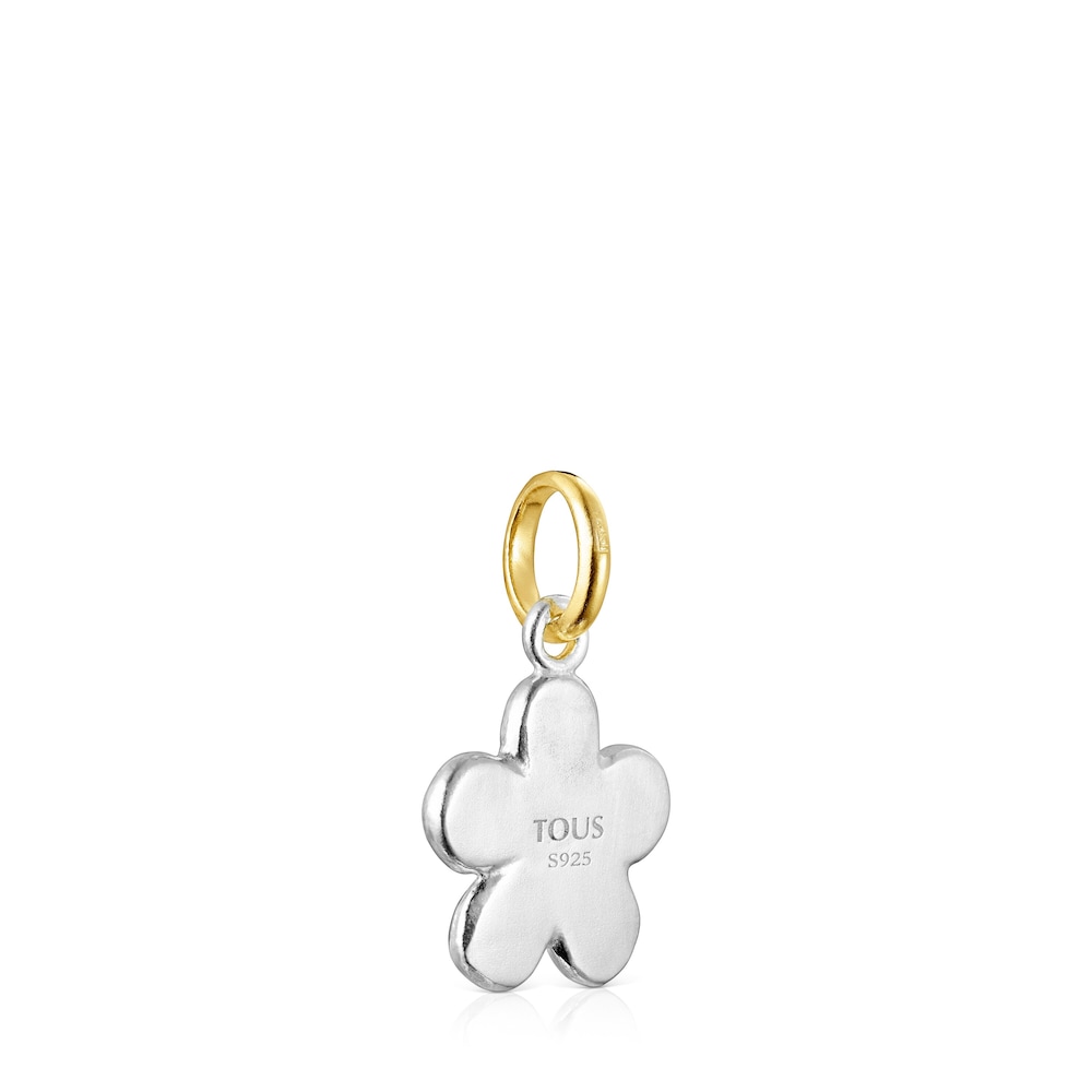 Colgante flor bicolor Fragile Nature