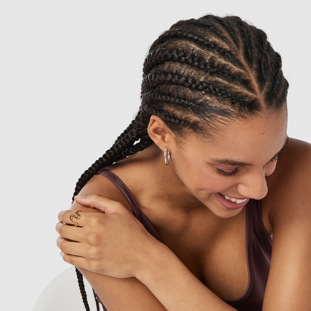 Anillo Fragile Nature serpiente con ba&ntilde;o de oro 18 kt sobre plata