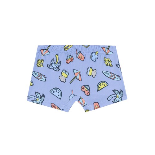 Fato de banho boxer Beach Azul Celeste