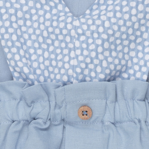 Jardineira Blue Azul