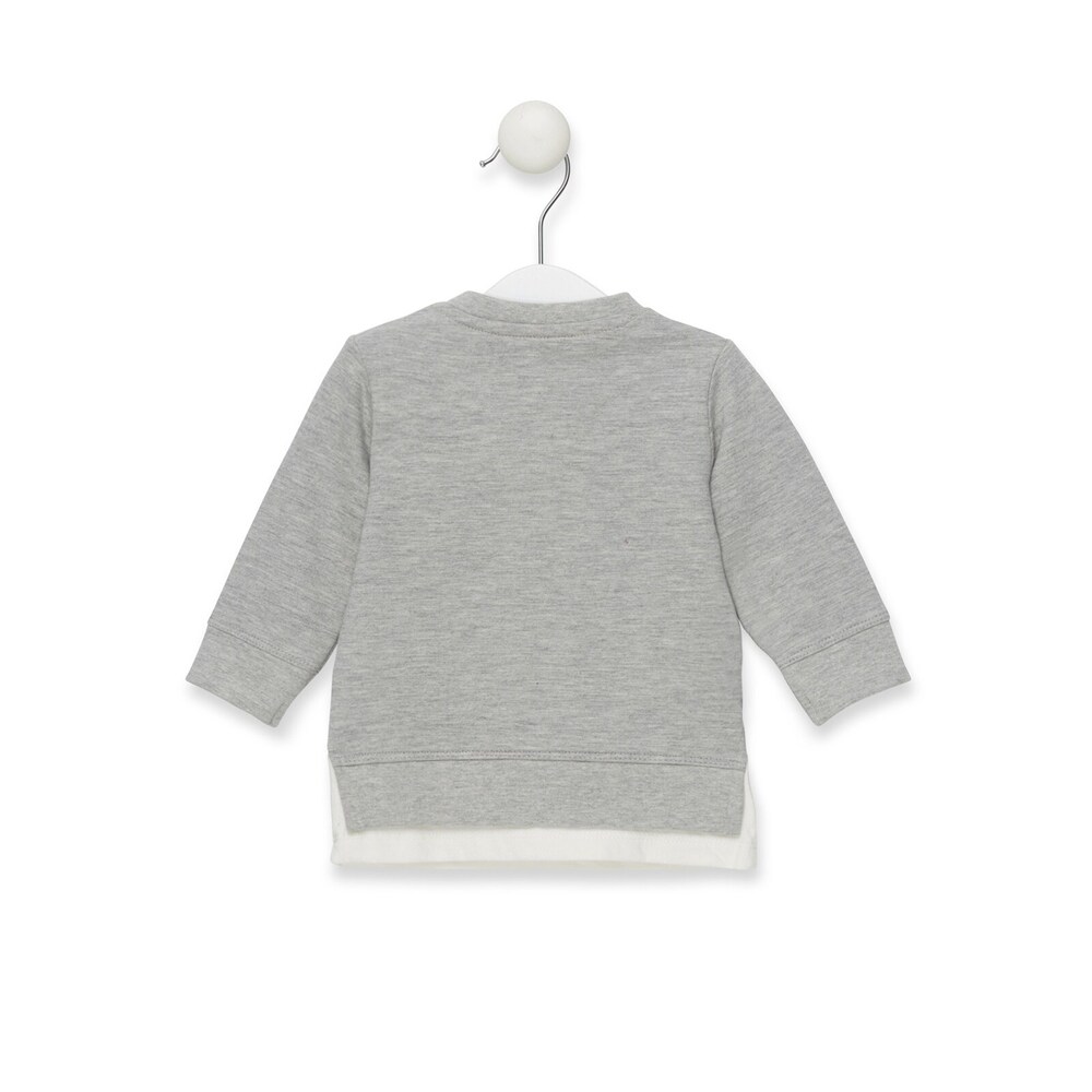 Dessuadora Casual "Tous Lovers" Gris