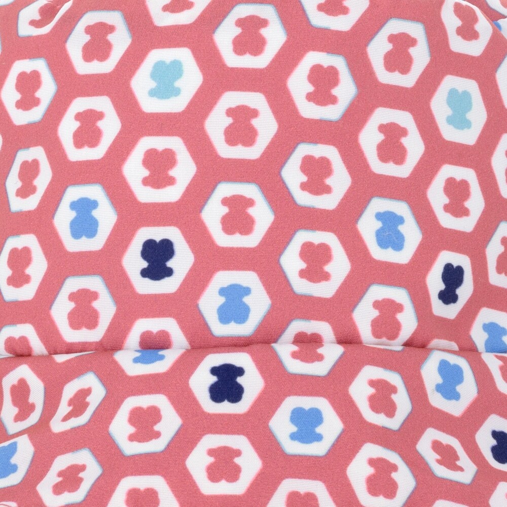 Gorro de playa ni&ntilde;o Exagon Coral