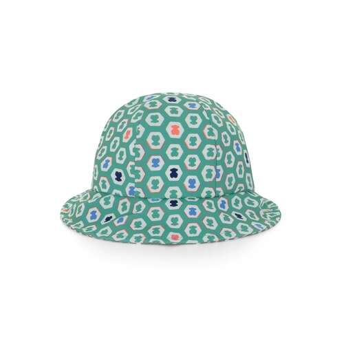 Gorro de playa ni&ntilde;a Exagon Verde image number 0