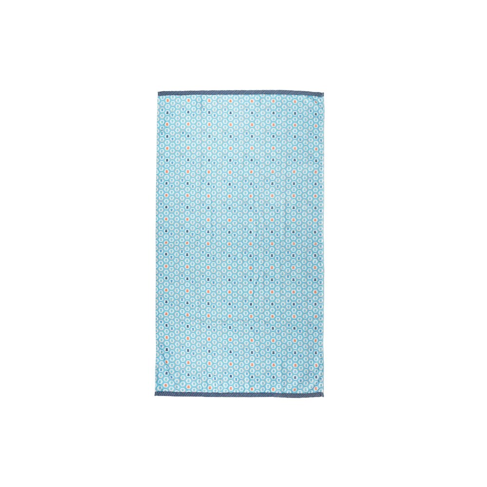 Toalla de playa Exagon Azul Celeste