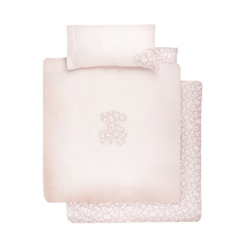 Zestaw do mini łóżeczka Kaos w kolorze różowym image number 0