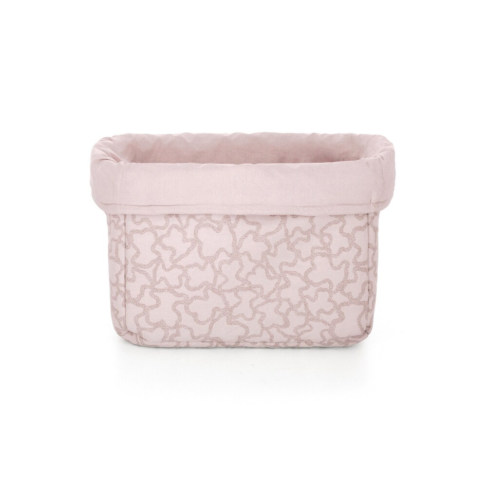 Cesta infantil de tela Kaos Rosa