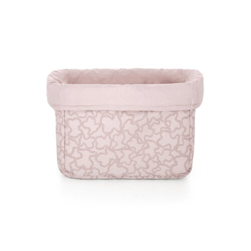 Cesta infantil de tela Kaos Rosa image number 0