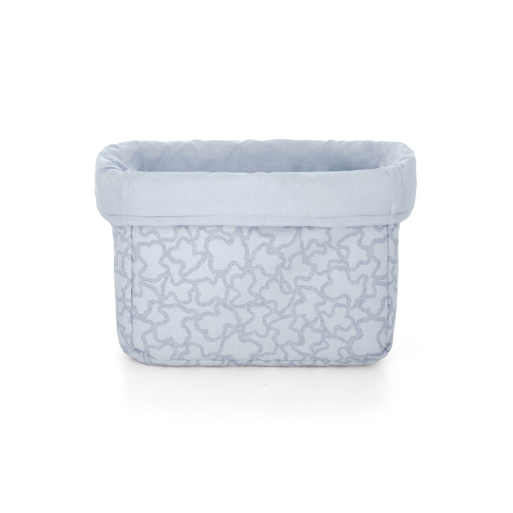 Cesta infantil de tela Kaos Azul Celeste