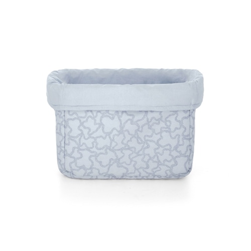 Cesta infantil de tela Kaos Azul Celeste