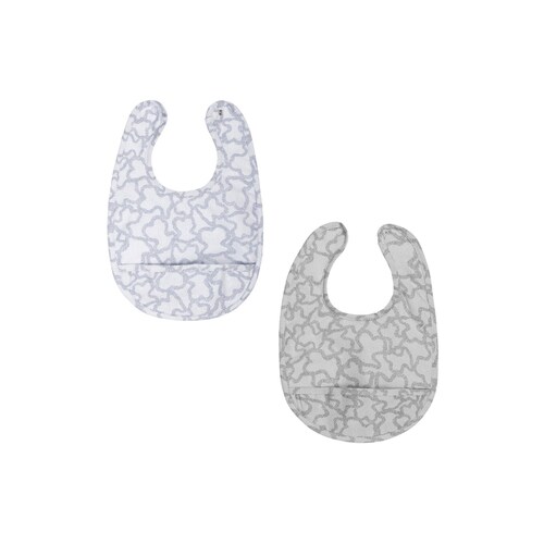 Pack of Kaos Sky Blue bibs