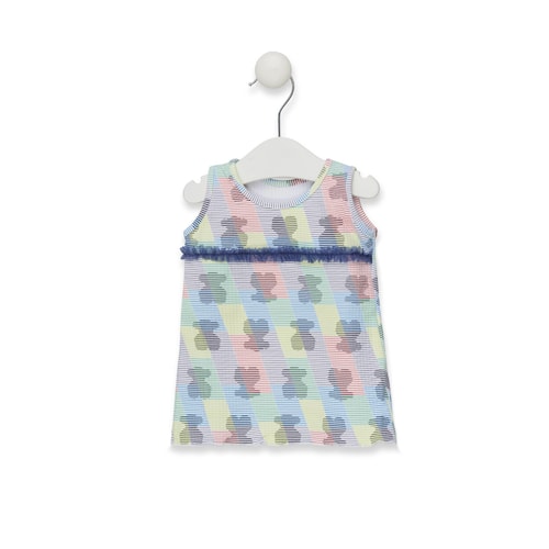 Vestido de praia laços Line Cor Única