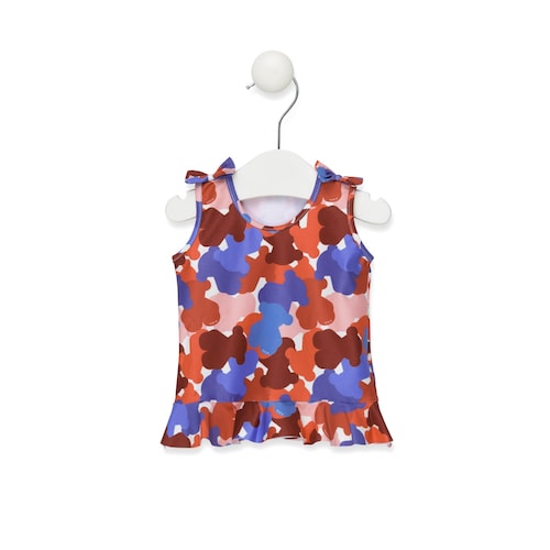 Vestido de praia laços Savage Cor Única