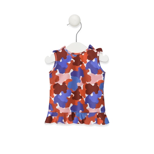 Vestido de praia laços Savage Cor Única