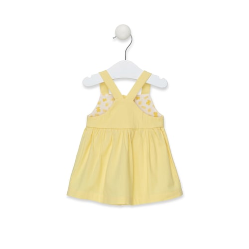 Vestido de alças Yellow Amarelo