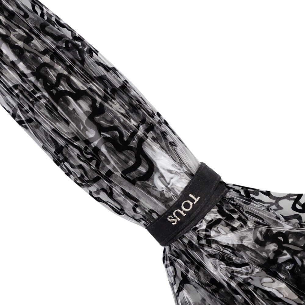 Kaos transparent umbrella in black